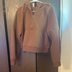 lululemon athletica Brown Hoodie Jacket